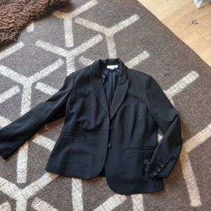 Boden Ponte Blazer 12 Black NWNT